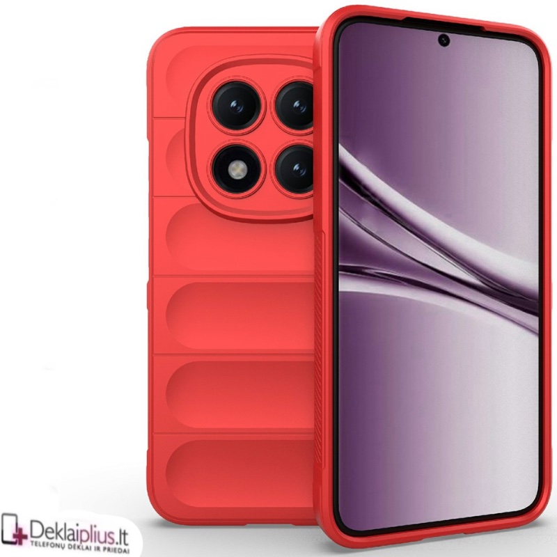 Magic Shield guminis dėklas - raudonas (Xiaomi Redmi Note 15 Pro Plus/Poco M8 Pro 5G) Magic Shield guminis dėklas - raudonas (Xiaomi Redmi Note 15 Pro Plus/Poco M8 Pro 5G)